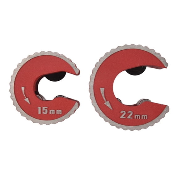 2PCS 15mm & 22mm Copper Pipe Cutter Mini Auto Tool Zinc Alloy Tube for Cutting Aluminum Pipes