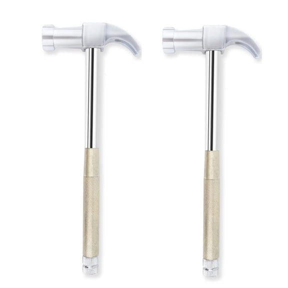 HOT 2pcs 6In1 Multifunctional Metal Mini Hammer, Small Nesting and Screwdriver Set, Portable Steel Hammer Ideal