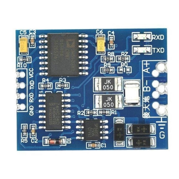 HOT 3.3V 5V TTL UART to RS485 Isolated Interface Converter Module Single-Chip Serial Port Industrial