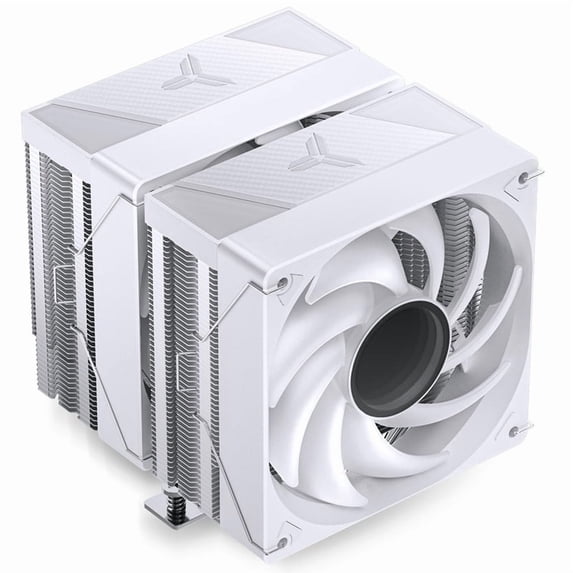 HOT -3000 ARGB Dual-Tower CPU Cooler, Dual-Fan Radiator, 7 High Heat Pipe Cooling Support AM5/ LGA 1700 White