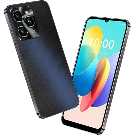 HOT 40 Pro Unlocked Phone, Mobile Phones, 5G Cell Phone 4GB+128GB Smartphone Android 13.0, 6.8 Inch FHD+ Display 120Hz 64MP Camera, 6800mAh Battery