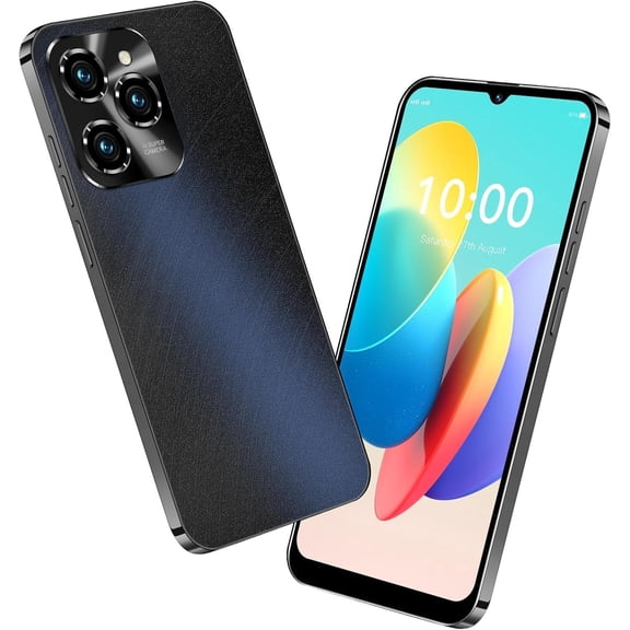 HOT 40 Pro Unlocked Phone, Mobile Phones, 5G Cell Phone 4GB+128GB Smartphone Android 13.0, 6.8 Inch FHD+ Display 120Hz 64MP Camera, 6800mAh Battery