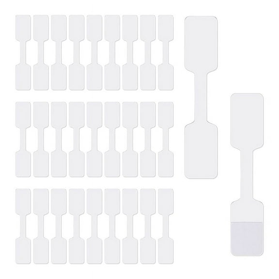 500Pcs Blank Jewelry Price Tags Stickers Jewelry Price Label for Necklace Earring Pri12L4025