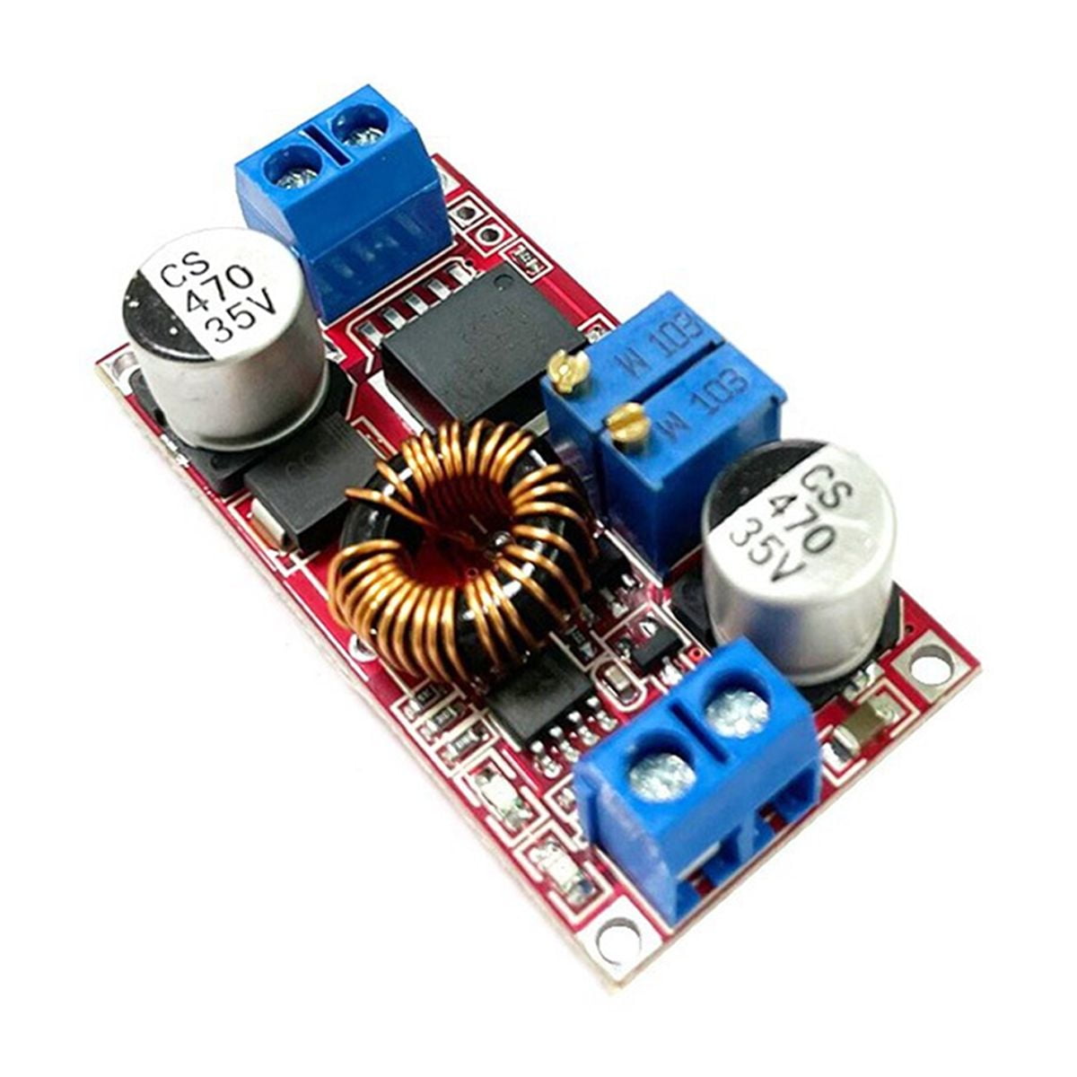 HOT! 5Pcs 5A DC to CC CV Lithium Battery Charging Board Led Power ...