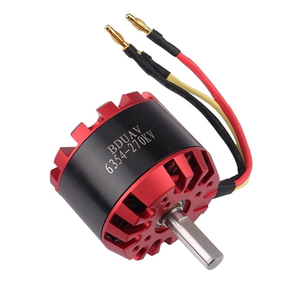 HOT! 6354 270KV 2300W 3-10S Outrunner Brushless Sensorless Motor for Four-Wheel Balancing Scooters Electric Skateboards