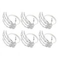 thumbnail image 1 of HOT 6Pcs Halloween Napkin Rings Decoration Alloy Claw Serviette Buckle Ring for Parties Table, 1 of 4
