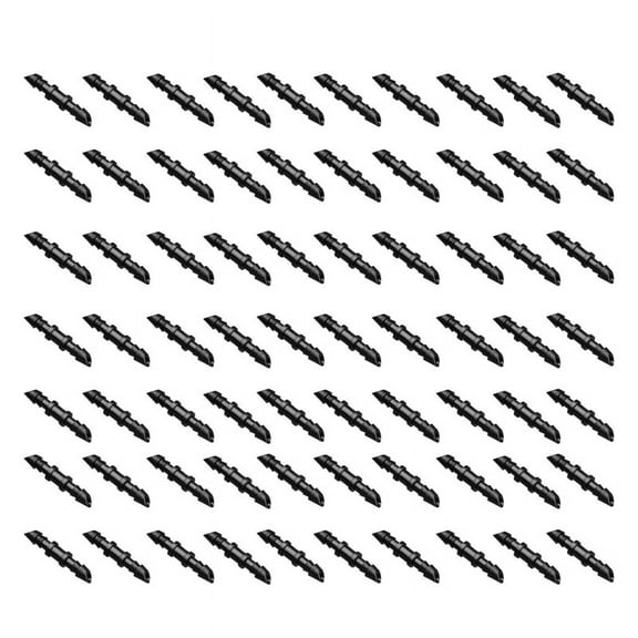 Drip Irrigation Universal Barbed Coupling Fitting, 70-pack, 1/4 inch