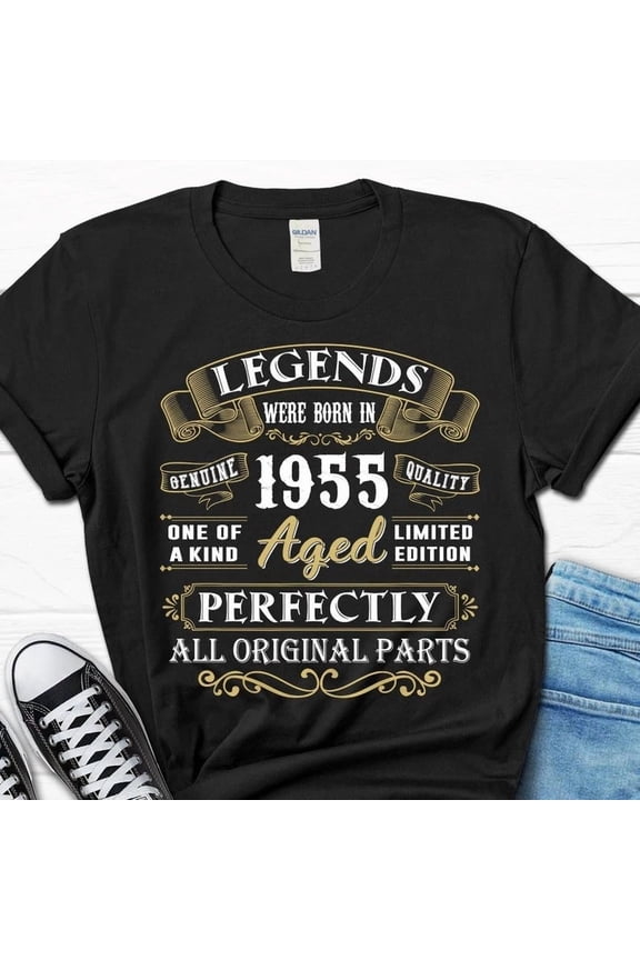 HOT-70th Birthday Gift, Born In 1955 Shirt, 70th Birthday Men?s Gift, 70th Bday