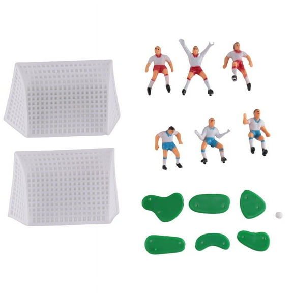 HOT 8PCS Soccer Football Cake Topper Player Decoration Tool Birthday Mold Mould Set