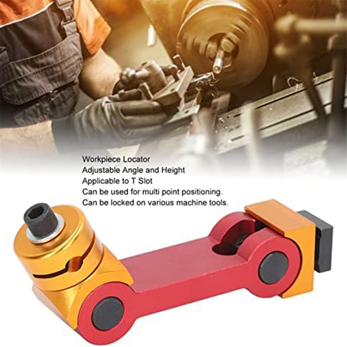 HOT! Adjustable Milling Vise Stop, CNC Mill Work Stop Part Locator ...