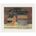 thumbnail image 1 of HOT BATH by Pam Britton Printed Framed Wall Art Wood Multi-Color, 1 of 3