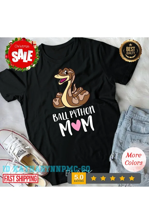 HOT-Ball Python Mom Snake Ball Python Unisex T-shirt.