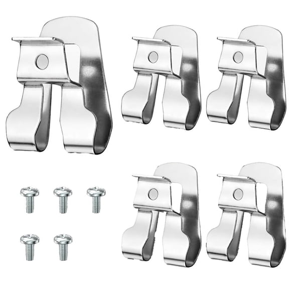 HOT Belt Clip, 20Pcs Drill Clip for Tool 633586002 636181001 Replacement Part with Screws, Stainless Steel Driver Hook