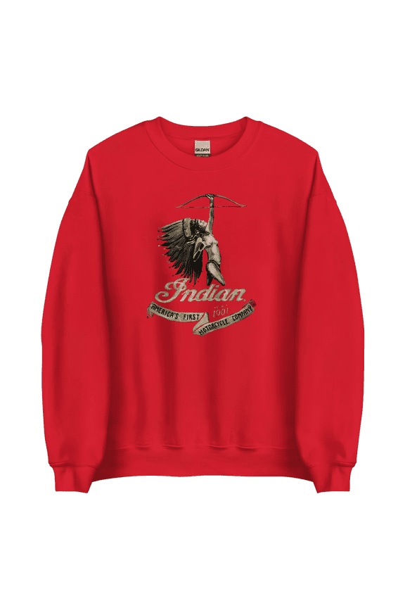 ~HOT~ Biker Shirt For Men- First Company In America Indian Motorcycle T-Shirt.