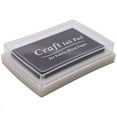 thumbnail image 1 of Black Ink Pad Inkpad Rubber Stamp Finger Print Craft Non-, 1 of 4