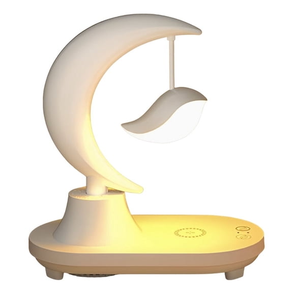 HOT Bluetooth Speaker Led Bedside Atmosphere Lamp Mobile Phone Wireless Charging Smart Gift Valentine,Birds