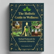 HOT Book The Holistic Guide to Wellness - Your Guide to 45 Herbs & Their Healing Properties: Learn How to Make Tinctures, Infusions, Salves, Teas & Poultices(buy 2 get 10% off)