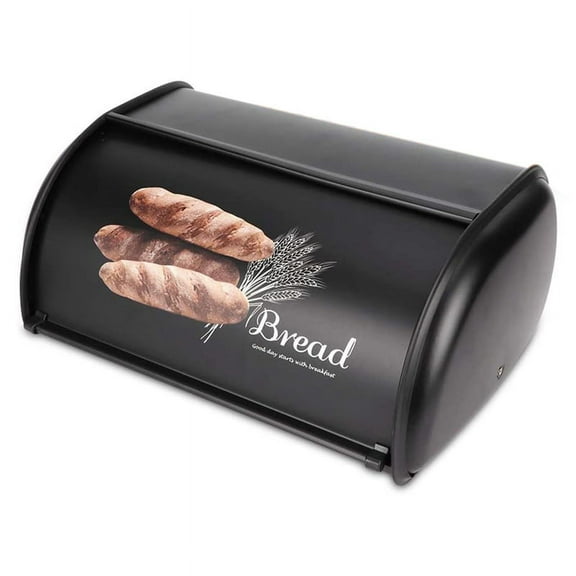 HOT! Bread Box,Large Capacity Metal Box,Holder Bin Container Kitchen Storage Organizer,Storage Organizer 3.1-4L