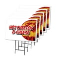 thumbnail image 1 of HOT CHEETOS & CHEESE 5 Pack Of 18" x 24" Yard Sign & Stake | Advertise Your Business | Stake Included Image On Both Sides | Made in The USA, 1 of 3