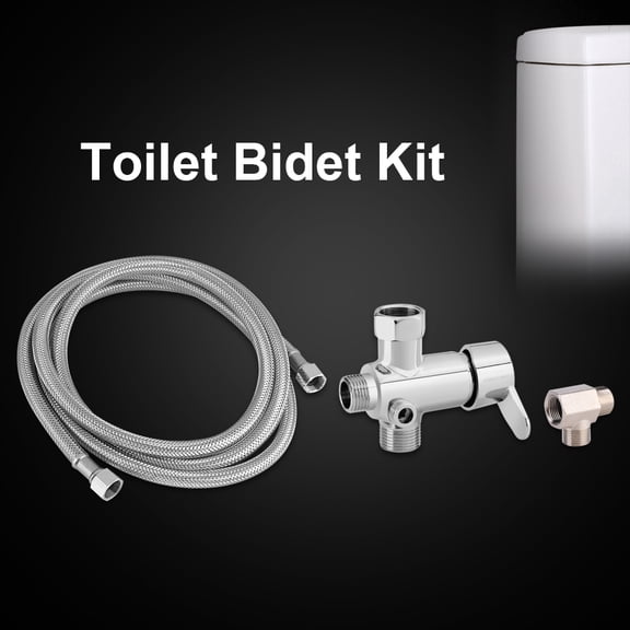 HOT/COLD Mixing Valve Upgrade Kit 3 Piece Set for toilet Bidet Sprayer