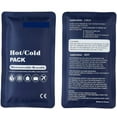 HOT COLD PACK Reusable First Aid Ice Heat Gel Packs Microwaveable Pain
