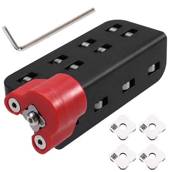 HOT Chamfer Plane Hand Planer Woodworking Wooden Edge Corner Trimming Chamfering Manual Joiner Carpentry Tools with 4 Cutter