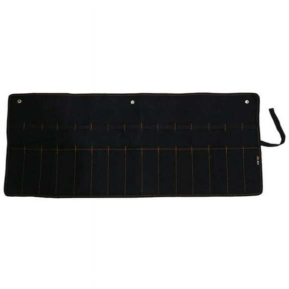 HOT Chisel hanging bag Canvas Pocket Tool Roll Holder Wrench Pouch 15 Pockets for Knife Hammers Gouges Carpenter