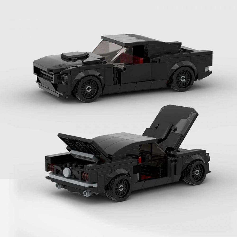 HOT City Car Vehicle Speed Champion Racer Building Blocks Brick Racing ...