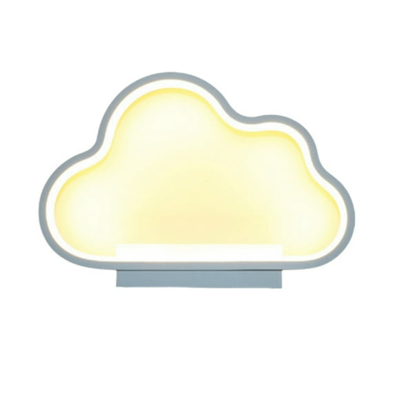 Cloud Design Decor Wall Light 220v Embedded Sconce Cloud Shape Wall Light Light Indoor Bedroom Wall Lamp Living Room B