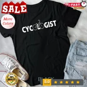 HOT-Cycologist TShirt Cyclist Road Bike Novelty Bicycle Tee Unisex T-shirt