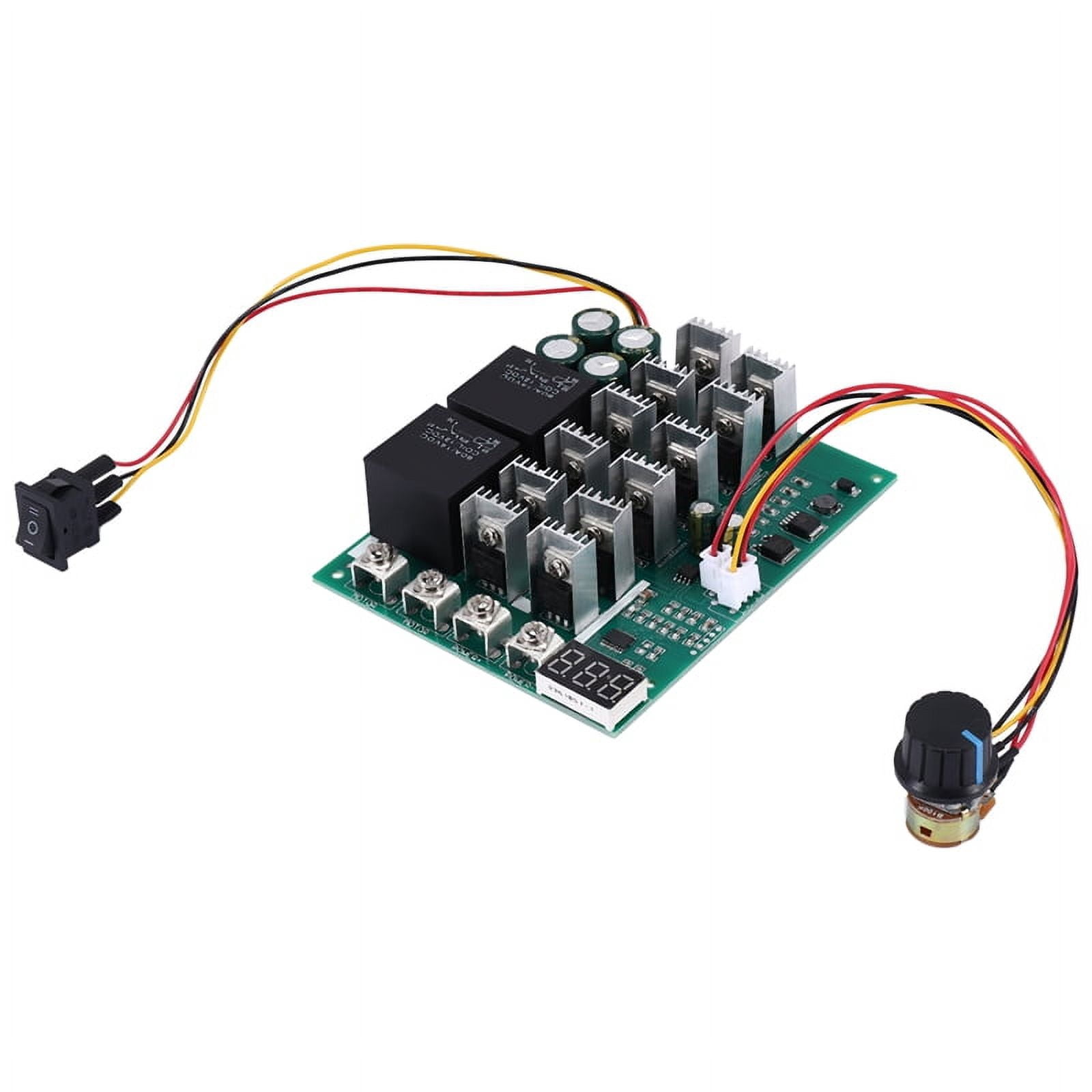 DC10-55V 40A Bürstenmotor-Drehzahlregler Mit LCD-Display Und Funkfernbedienung