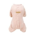 thumbnail image 1 of Pet Dog Pajamas Cute Cat Dog Onesie Fleece Jumpsuits Coat for Small to Large Pets Warm Puppy Clothes for Holiday Travel Gifting Suitable for Male and Female Pet, 1 of 6