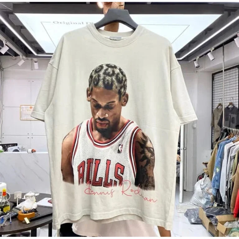 HOT Dennis Rodman vintage 90s t shirt Dennis Rodman unisex t HOT Dennis Rodman vintage 90s t shirt Dennis Rodman unisex t