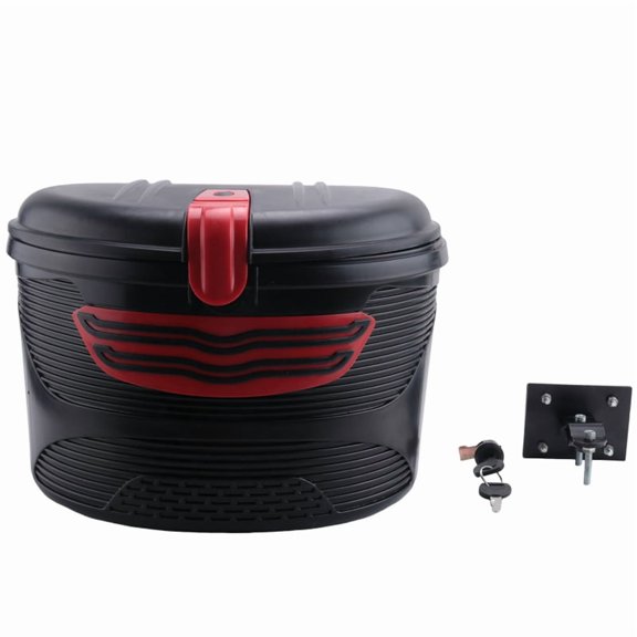 HOT Electric Scooter Storage Front Carrying Basket with Lock for Foldable E-Bike M365