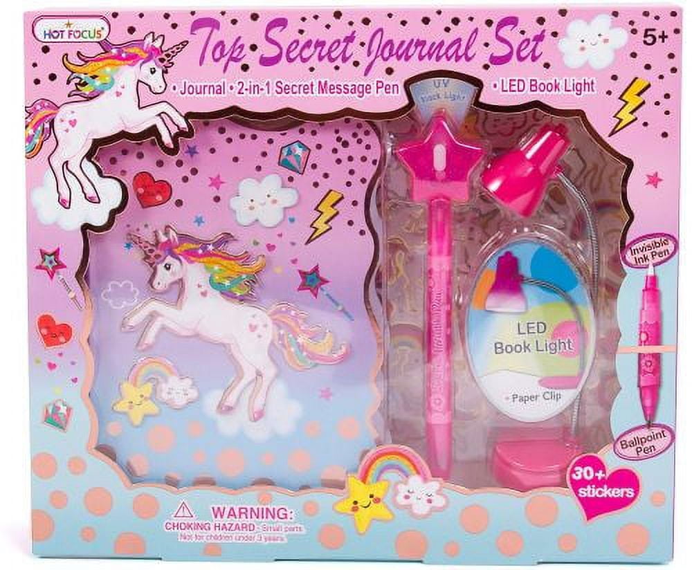  Hot Focus Unicorn Journal Kit for Girls Ages 6 7 8-12