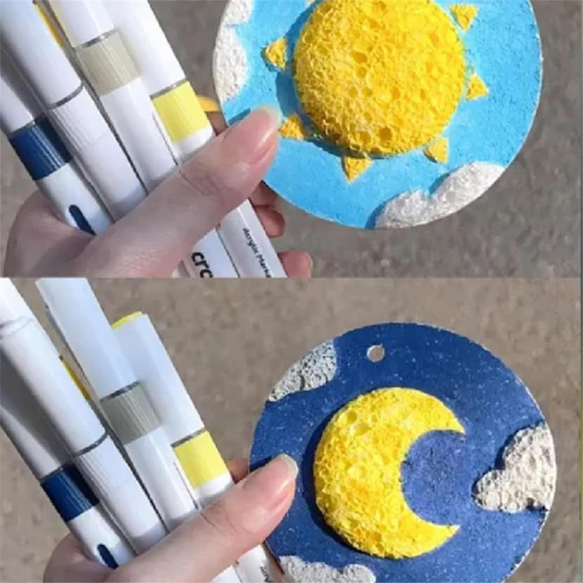 HOT! Foam Texture Painting Paper, Blank Puffy for Crafts, Handicraft ...