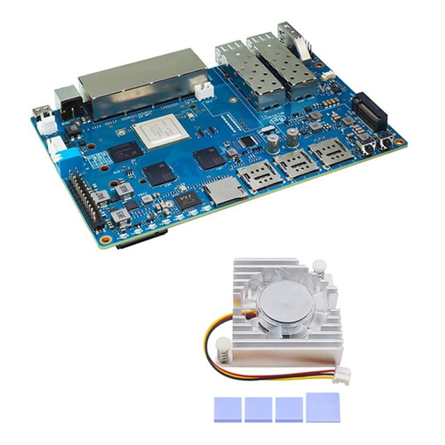 HOT For Banana Pi -R4 Router Development Board 4GB RAM MT7988A High ...