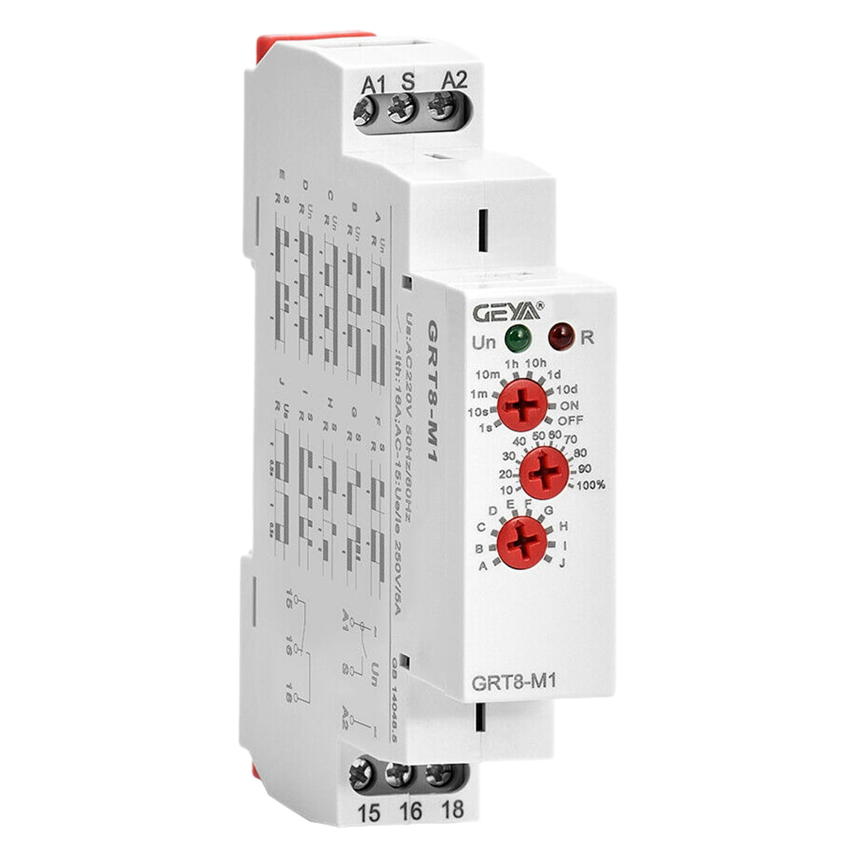 Mini Power Off Delay Time Relay GRT8-B1 Mini Power Off Delay Time Relay Timer Relay DIN Rail - View #10