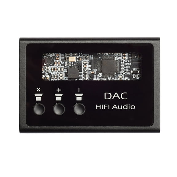 HOT! HIFI Headphone Decoding Amplifier ES9018K2M DSD128 PCM32BIT 384KHz Lossless Output Built-in MAX97220 Chip