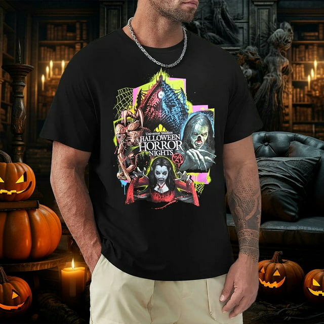 HOT ! Halloween Horror Nights 2024 Universal Studios Parks Key Art T