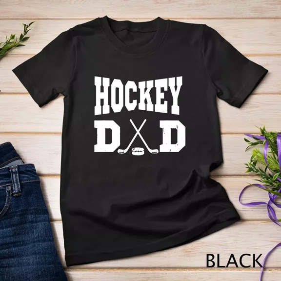HOT-Hockey Dad - Funny Hockey Dad Gifts T-Shirt Unisex T-shirt