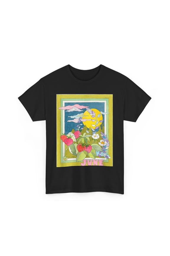 HOT June Strawberry Moon Women Men T-Shirt