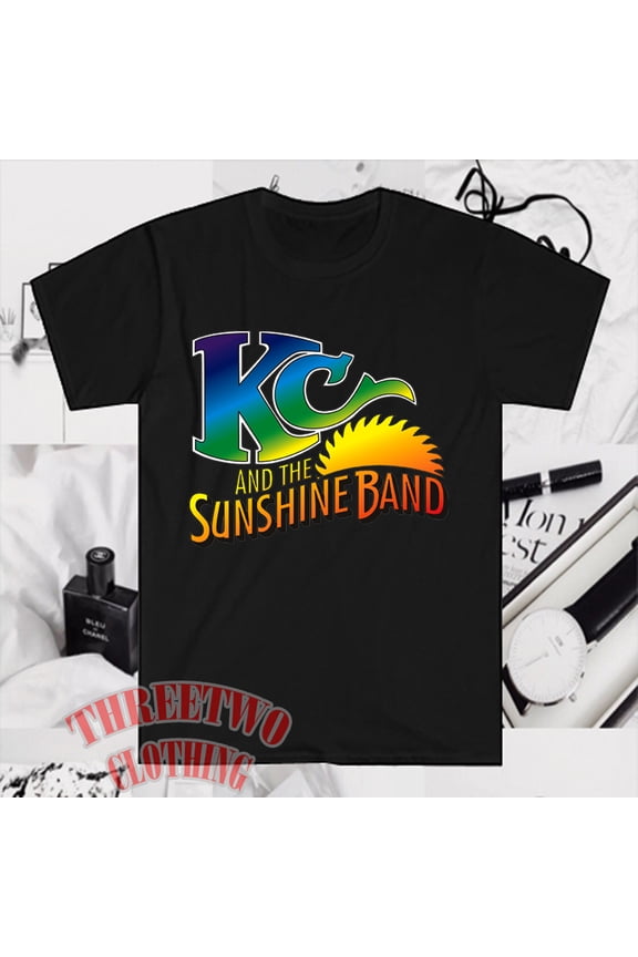 HOT!!!KC Sunshine Men's Black T-Shirt, Graphic T-shirt ,Size S to 5 XL