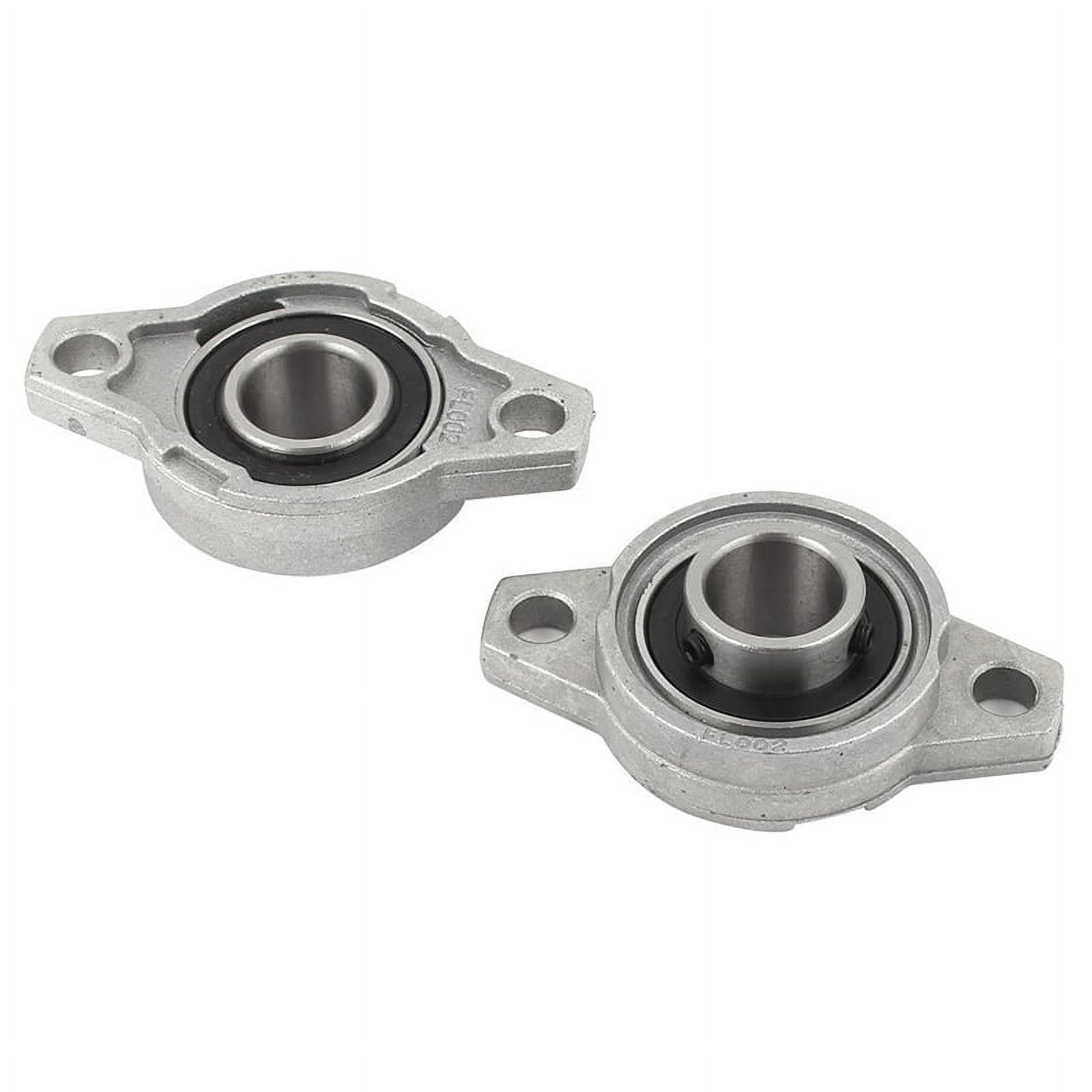 HOT KFL002 FL002 Self Aligning Pillow Block Flange Bearing 15mm 2PCS ...