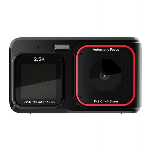HOT Kids Mini Digital Camera 2.5K HD 72MP Dual Screen High-Definition Pixel 16X Zoom Monocular Cameras with MP3 B