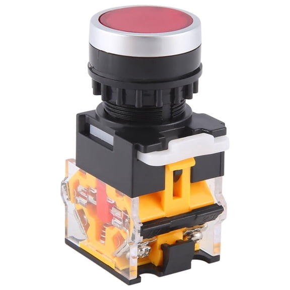 TOP! LA38-11/203 Push Button Momentary Heavy Duty Switch Red