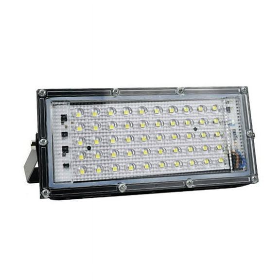 LED Flood Light, Outdoor Spotlight, Efficient Pearl Point Floodlight, Wall Street Lamp, Garden Lighting,6500K,50W