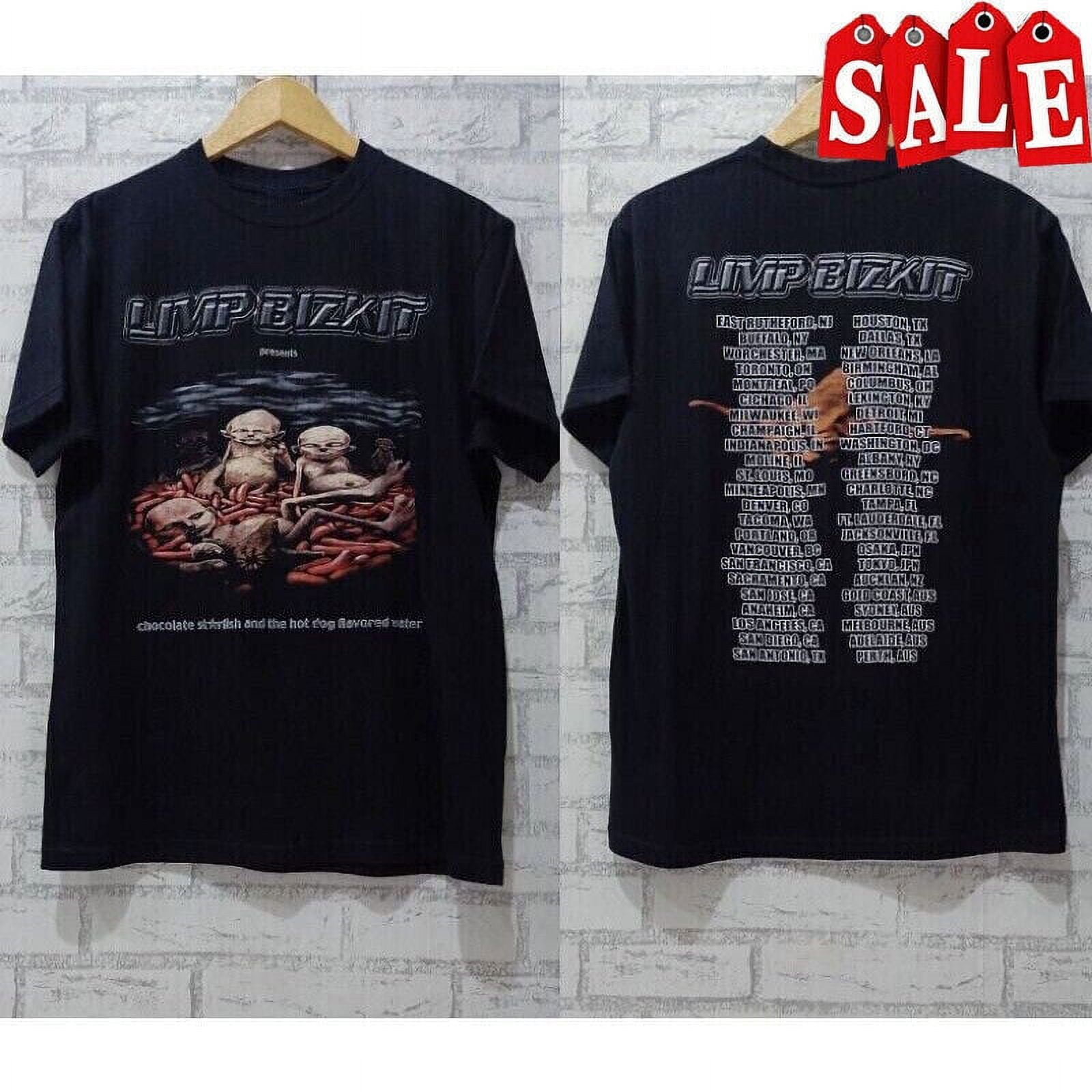 HOT Limp Bizkit Chocolate Starfish and the Hot Dog Flavored Water Tshirt