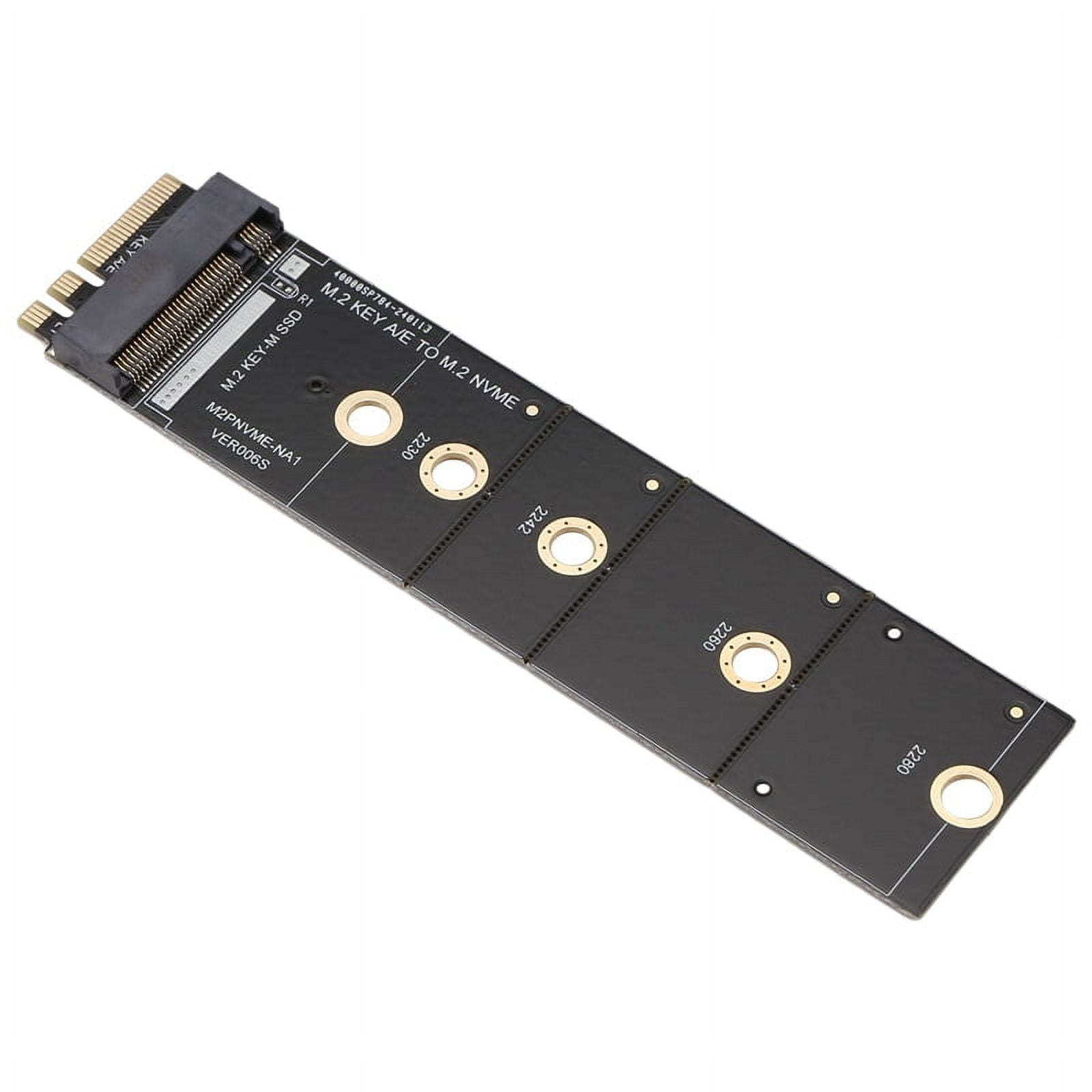 NFHK Adattatore M.2 NVMe M-Key A PCI-E 3.0 X4 - Supporta 2230/2242/2260/2280 - 3