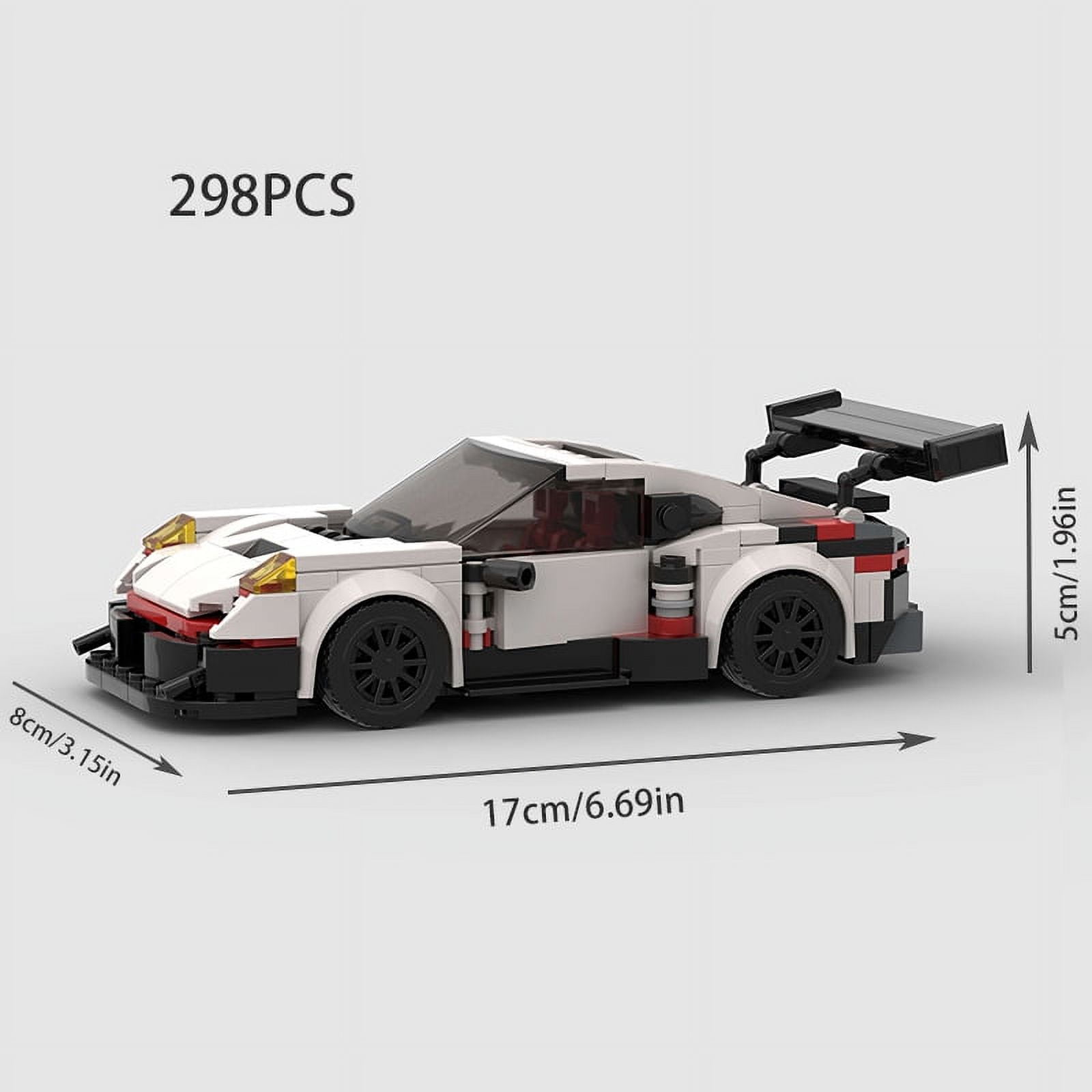HOT MOC City Car Sports Vehicle Speed Champion Racer Building Blocks ...